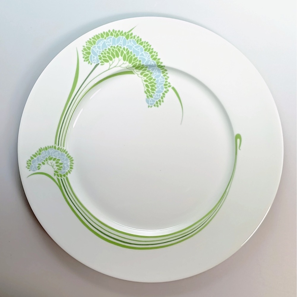 Vintage LU Limoges Art Nouveau Plate 12" Lefèvre-Utile French Porcelain